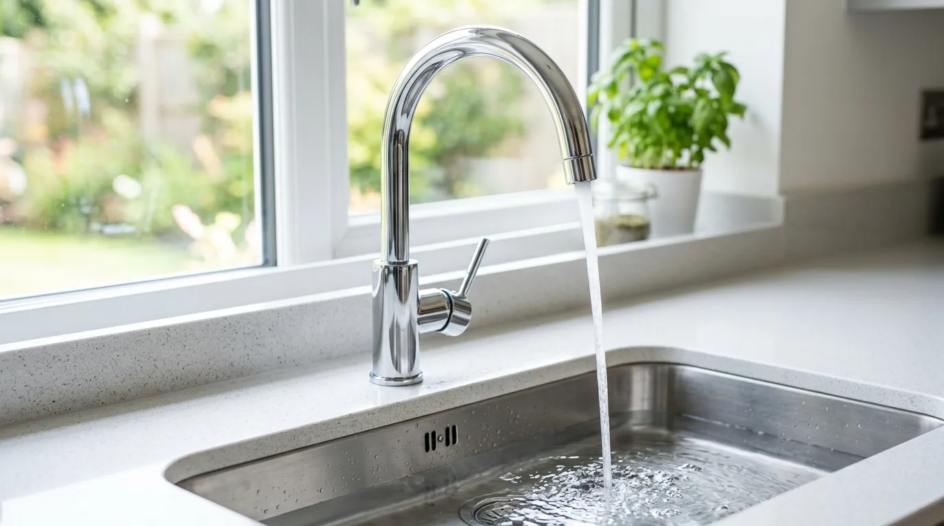 Local Plumbing Master Pros same day plumber fixing a faucet in Riverview, FL